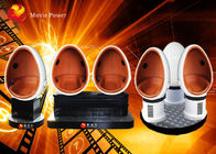 Interaktif 3 kursi 360 derajat telur 9D VR bioskop Simulator DC 220V 4.5kw