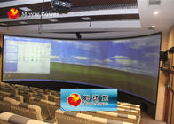 Layar 360 Derajat 4D Movie Theater 4D Simulator untuk 100-200 Orang