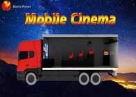 Simulator 5D Simulator Mobile Movie Theater Truck Cabin Dengan Kursi Gerak Volatile