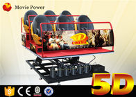 Platform Gerak Listrik 5D Projector Cinema 5D Sistem Home Theater Dengan 4D Motion Cinema Seat