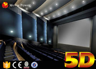 7.1 Sistem Audio Saluran dan Layar Kurva Teater Film 4-D dengan 3 Kursi Listrik DOF