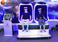 9D Virtual Reality Simulator Listrik 360 Degree Gerak VR Telur Berbentuk Kursi Simulator