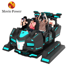 6 kursi roller coaster simulator realitas virtual 3d vr Motion kursi untuk taman hiburan