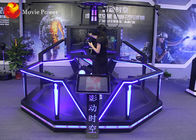 Platform VR VR Komersial 9D VR Cinema Dengan 80 Permainan Interaktif