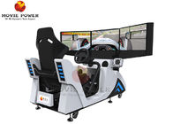Stabil 9D Simulator Racing Simulator Cockpit Dengan Sistem Listrik 3d