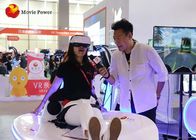 1 Pemain 9D Roller Coaster Simulator VR Geser Trilling Hiburan
