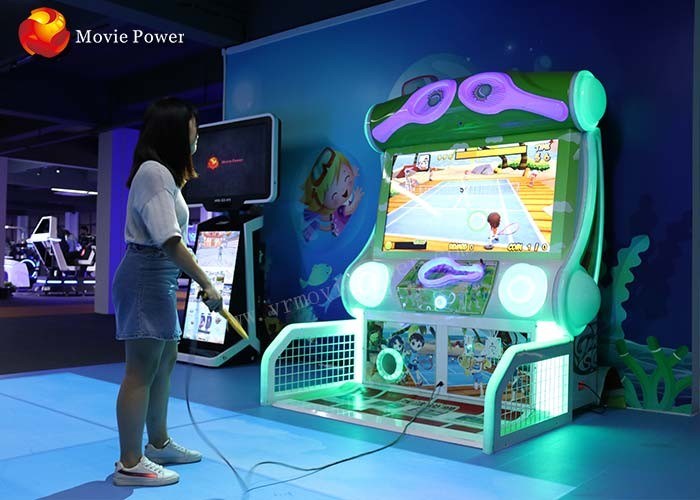 Pendorong Koin Elektronik Virtual Reality Simulator Tenis Tujuan