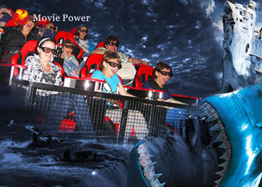 Hiburan Interaktif 7D Movie Theater 7d Simulator Dengan 6 DOF Platform