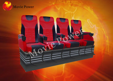 Pneumatic / Hydraulic Air Injection Leg Sweep 4D Motion Theatre Seats
