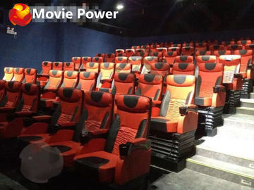 Kursi Ruang Bioskop Fiberglass Mewah Proyek Bioskop Bioskop 3D 4D 5D 9D