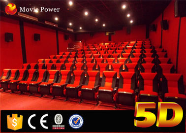 3D Visual Dan 5D Motional 24 Kursi 5d Cinema Dengan Efek Khusus Populer Di Taman Hiburan