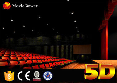 Layar Besar Melengkung Bioskop Film 4D 2-200 Kursi Emosi dan Efek Khusus
