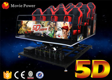 6/9/12 Kursi 5d Cinema System 6 Dof Platform Mini 5d Theater 6 Dof Listrik 5d Cinema