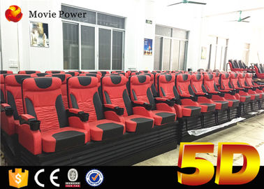 2.25 KW Platform Electric 4D Theater System dengan 2-200 Kursi Cocok untuk Amusement Park