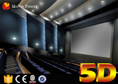 7.1 Sistem Audio Saluran dan Layar Kurva Teater Film 4-D dengan 3 Kursi Listrik DOF