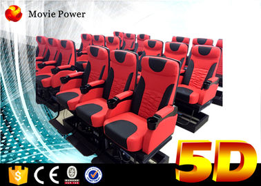 24 Kursi Teater Dinamis Teater Film Besar 5D Dengan Platform Gerak Listrik