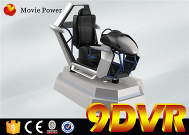 Pengalaman Nyata 9D VR Cinema 9D VR Racing Car Cinema Dengan 72 Pcs Tracks / Multiplayer