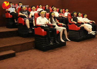 4D Movie Theater Thrill Rides Interesting Themes Movement Seats Di Pasar Dubai