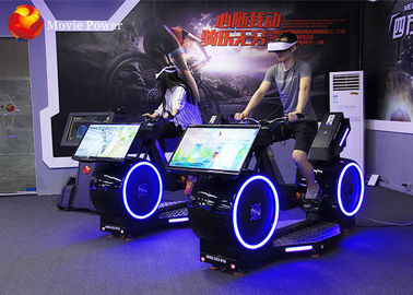 Indoor Coin dioperasikan Sepeda Virtual Reality Simulator Sporting Glasses VR Latihan Sepeda