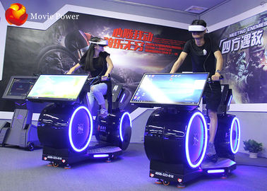 9D Vr Cinema Simulator Sporting Kacamata VR Bike Equipment Untuk Kebugaran VR Bike