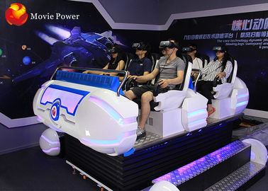 Virtual Reality Cinema Simulator 9D Motion Ride 6 Seater Dapatkan Lebih Banyak Uang