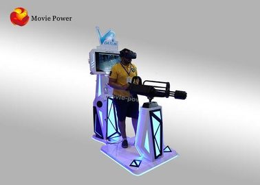 Keren Movie Power 9D VR Shooting Simulator Fiber Glass Dengan Metal Meterial