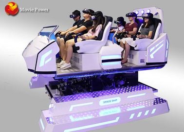 360 Derajat Tampilan 6 Seater Keren Bentuk 9D Vr Cinema Dengan Perasaan Gerak Yang Tepat