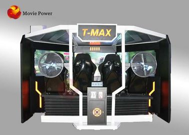 5D Tmax Arcade Video Gun Laser Shooting Simulator Mesin Game Warna Hitam