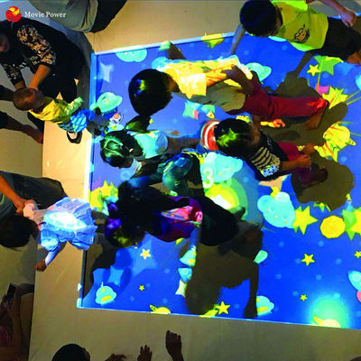 Permainan Anak-anak Peralatan Bermain Dalam Ruangan Sistem Proyeksi Lantai 3d