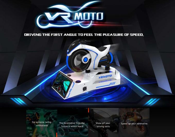 Crazy Driving Simulator dalam ruangan 9d VR Racing Game Machine yang mengesankan 0