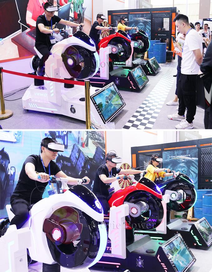 Crazy Driving Simulator dalam ruangan 9d VR Racing Game Machine yang mengesankan 1
