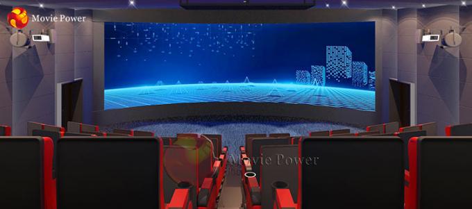 Taman Hiburan 300 Kursi Bioskop Proyektor 4D 0