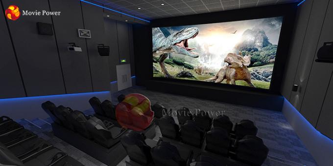 Movie Power Entertainment Experience Kursi Dinamis Peralatan Bioskop 220V 5D Di Dubai 0