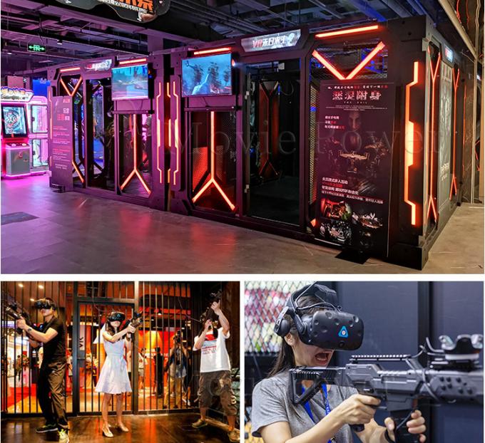 Laba Tinggi Virtual Reality Entertainment Simulator Peralatan Game Menembak Vr Dalam Ruangan 1