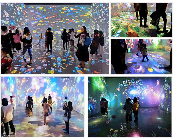 AR Interactive Wall Holographic Indoor Romantic Immersive Projector 16 Game 0
