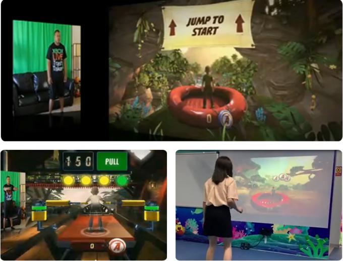 Proyektor Dinding Interaktif Augmented Reality Bisnis Kecil Ar Kids Interactive Games 0