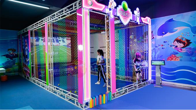 1 Pemain VR Theme Park Children Interactive Tennis Game Virtual Reality Machine 0