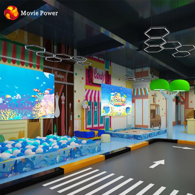 Taman Hiburan 9d VR Machine Game Zone One Stop Service Amusement VR Simulator Games 0