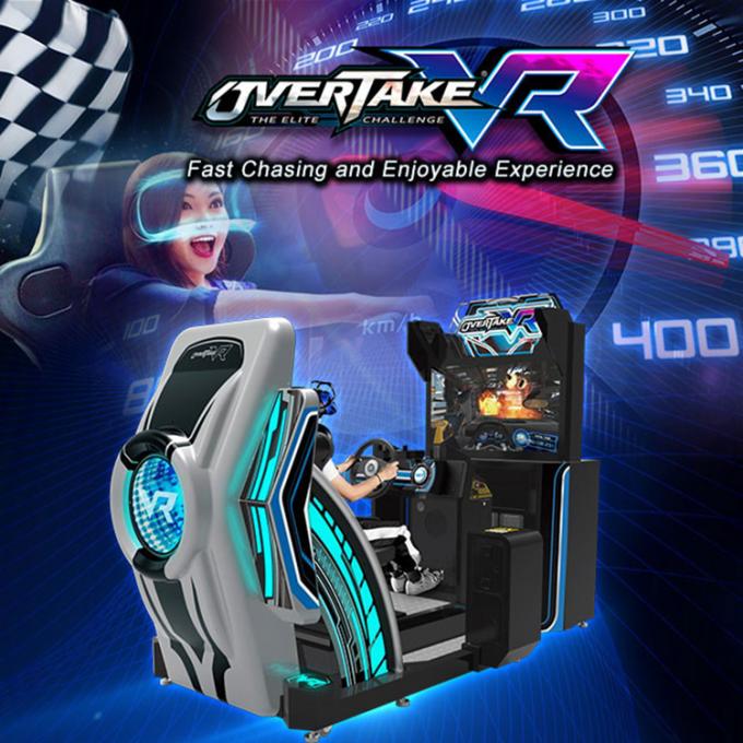 Game Arcade 9d Driving Simulator Mesin Game Balap Mobil Anak-anak Dioperasikan dengan Koin 0