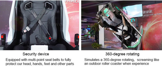 VR 360 Rotation Simulator Kursi VR Dengan 50 Game Menyenangkan Kursi Rotasi Virtual Reality 1