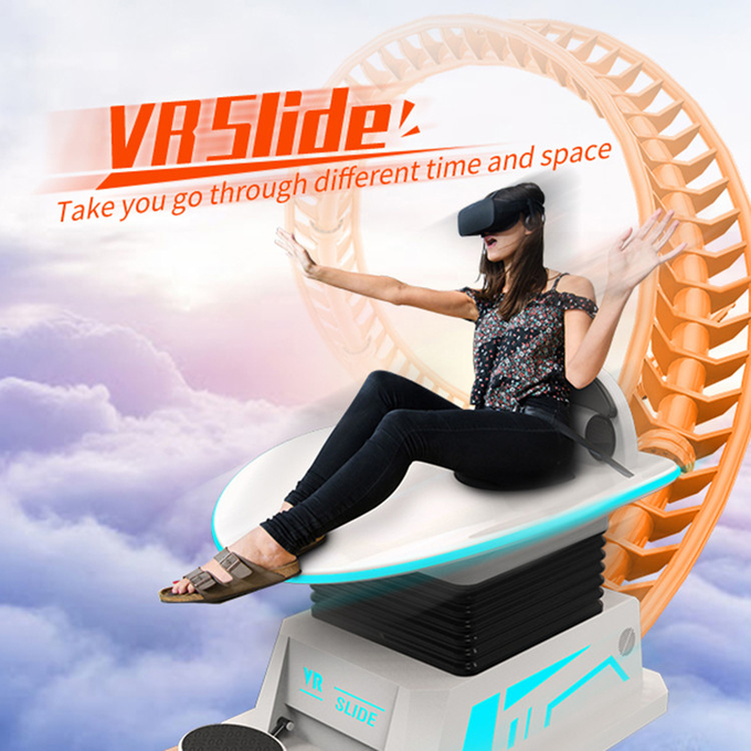 Slide 9d Vr Game Machine Motion Simulator Game Arcade Cinema 9d Skateboard Untuk Taman Hiburan 0