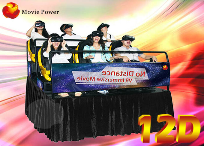 Simulator Bioskop Realitas Virtual 7D 9D 12D Dengan Sistem Dinamis Listrik 3 Dof 0