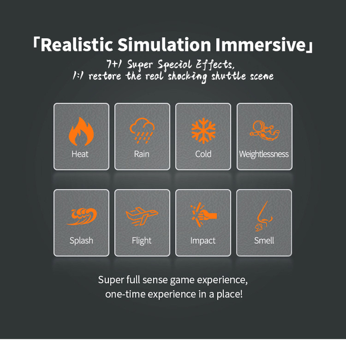 Full Snese Virtual Game Flight Simulator Mesin Vr Atraksi 9d Vr Simulator Bioskop 4