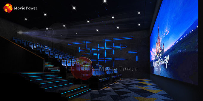 6 Dof Electric Platform XD 5D Movie Theater Seats Untuk Pusat Perbelanjaan 0