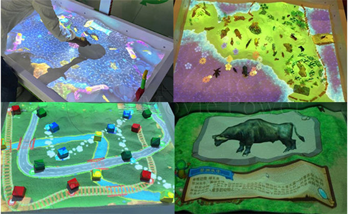 Hiburan Anak-anak Permainan Anak Interaktif Fisik Dalam Ruangan AR Sandbox Game 1