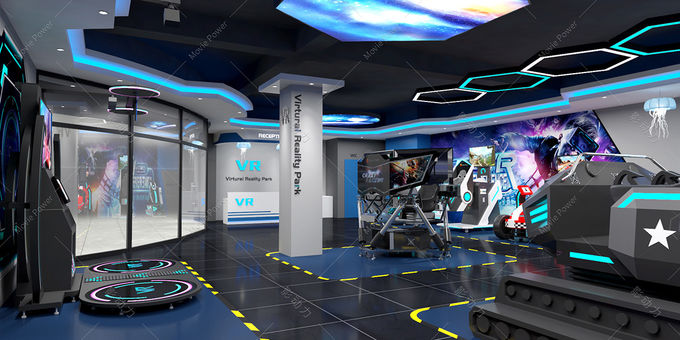 Simulator Mesin Game 9d Virtual Reality Interaktif Untuk Taman Bermain Dalam Ruangan 0