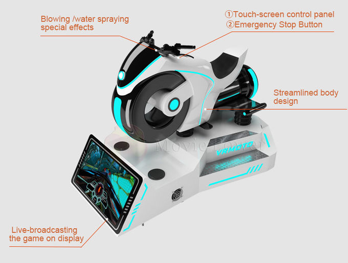 Game Simulator Mobil Balap Sepeda Motor Super VR 9d bioskop realitas virtual 0