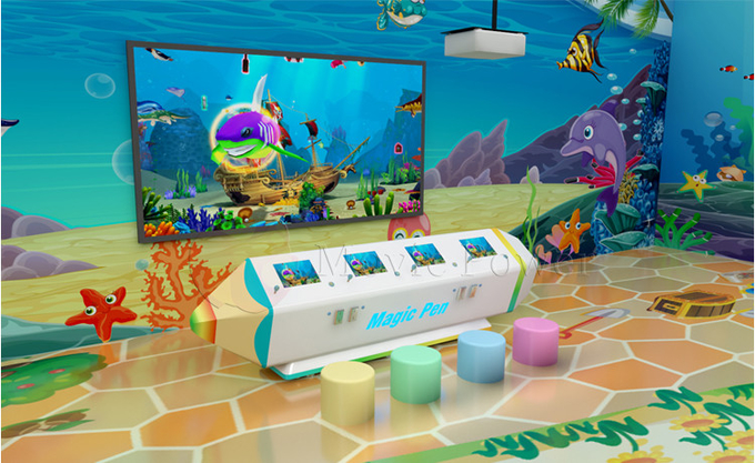 Virtual Reality Spray Paint Simulator Indoor Interactive Media Wall Display Drawing Games 0