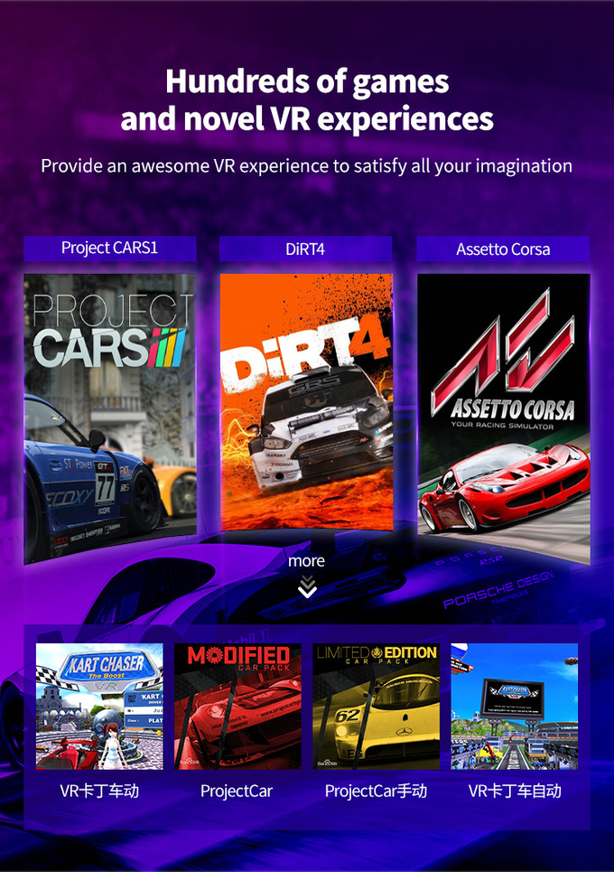 Vr Mobil Simulator Car Racing Game Vr Mesin 9d Virtual Reality Driving Simulator Peralatan Koin Dioperasikan Game Arcade 6