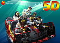 Platform 3DOF 100 Kursi Sistem Bioskop 5D Film Untuk Taman Hiburan